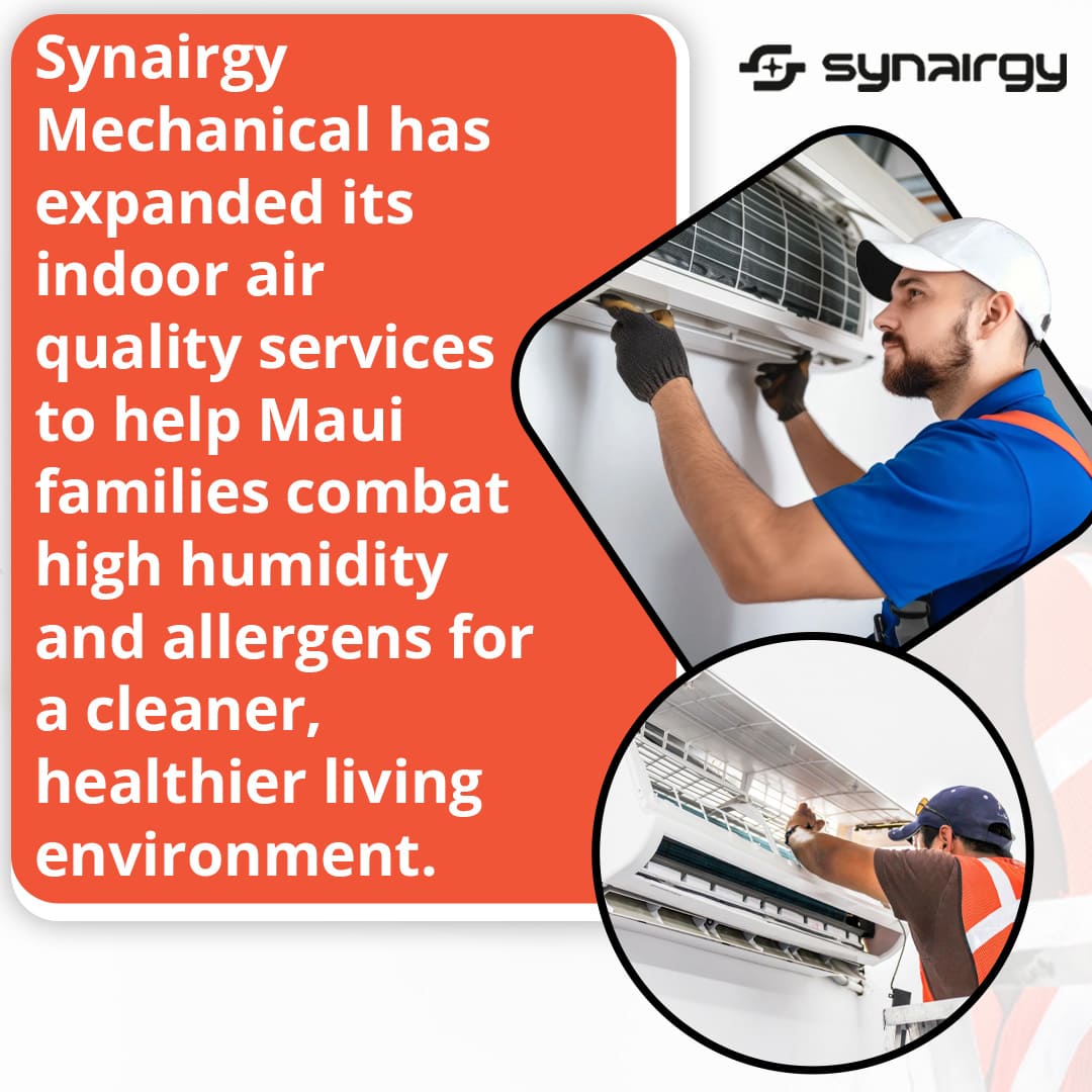HVAC technician installing and servicing air conditioning unit for better indoor air quality